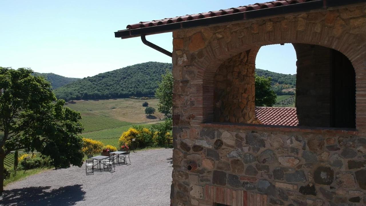 La Poderina Appartamenti Castelnuovo dellʼAbate المظهر الخارجي الصورة